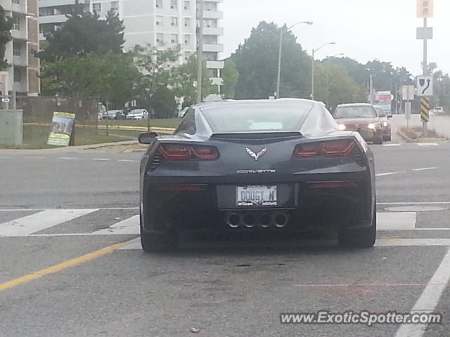 Chevrolet Corvette Z06 spotted in Toronto, Canada