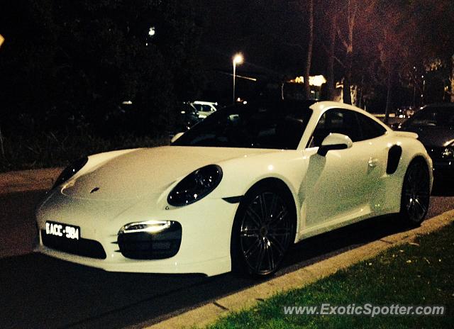 Porsche 911 Turbo spotted in Melbourne, Australia