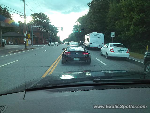 Aston Martin Vantage spotted in Foster, Rhode Island