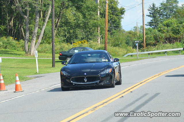 Maserati GranTurismo spotted in Victor, New York