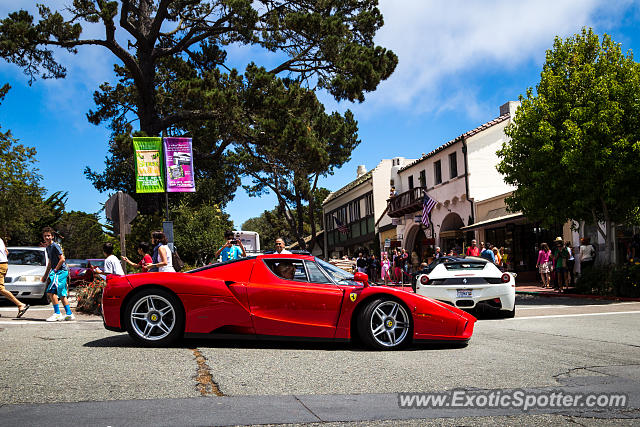 Ferrari Enzo spotted in Carmel, California