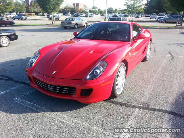 Ferrari 599GTB spotted in Paramus, New Jersey