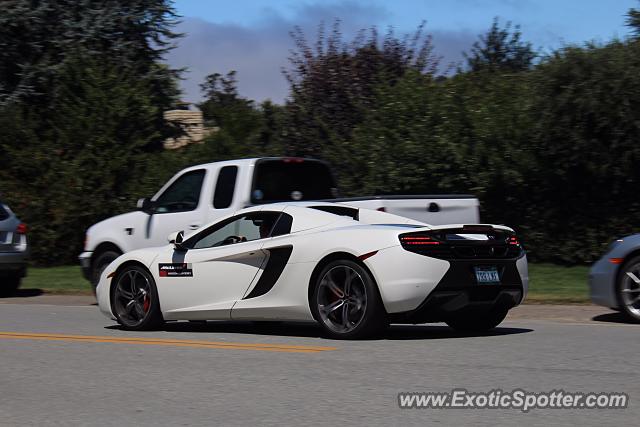 Mclaren MP4-12C spotted in Carmel Valley, California