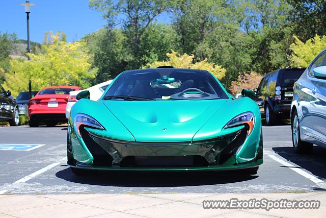 Mclaren P1 spotted in Carmel Valley, California