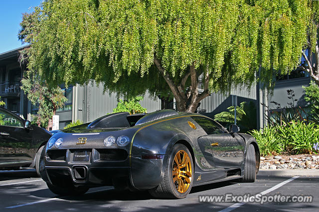 Bugatti Veyron spotted in Monterey, California