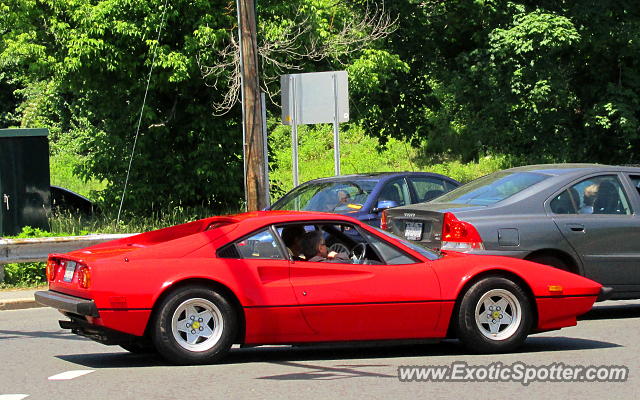 Ferrari 308 spotted in Greenwich, Connecticut