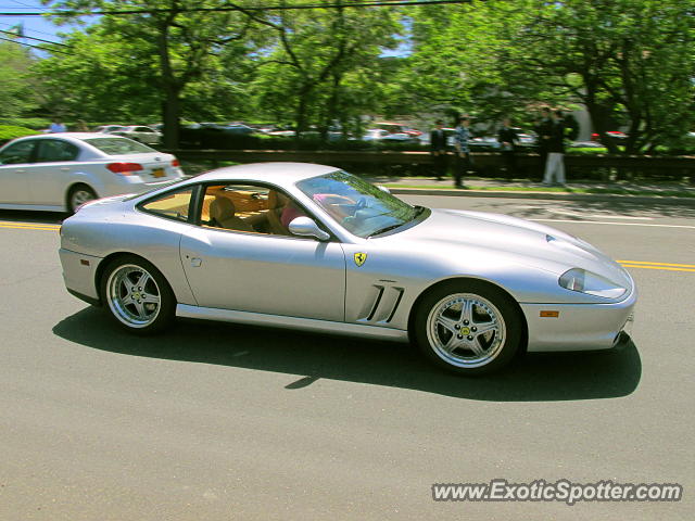 Ferrari 550 spotted in Greenwich, Connecticut