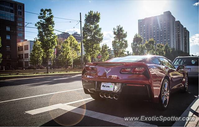 Chevrolet Corvette Z06 spotted in Boston, Massachusetts
