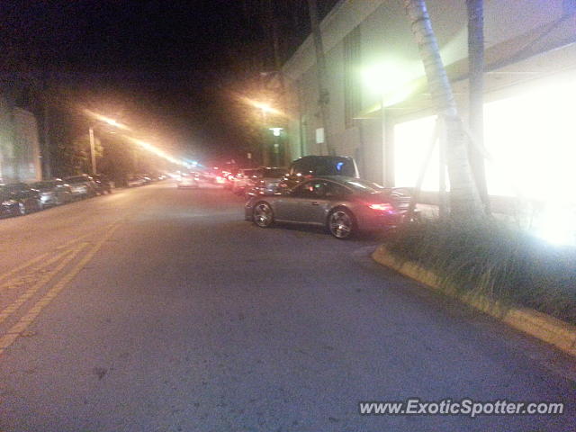 Porsche 911 spotted in Miami Beach, Florida