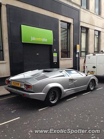 Lamborghini Countach spotted in Bristol, United Kingdom