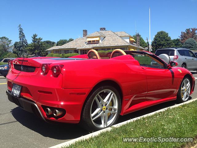 Ferrari F430 spotted in Spring Lake, New Jersey