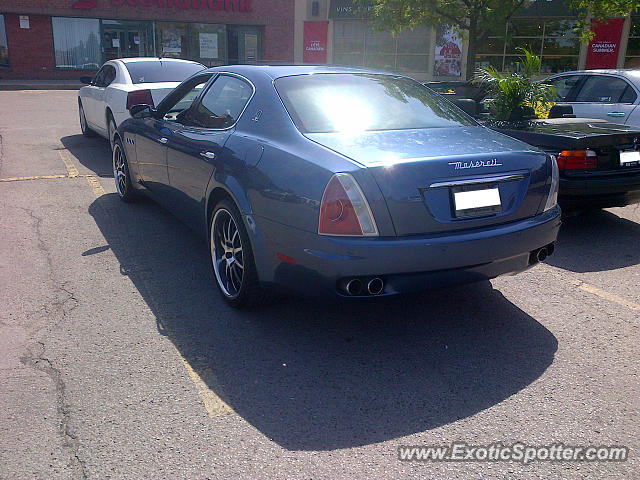 Maserati Quattroporte spotted in London  Ontario, Canada