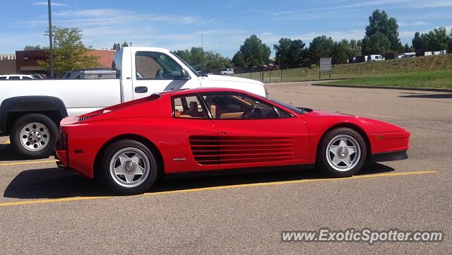 Ferrari Testarossa spotted in Littleton, Colorado