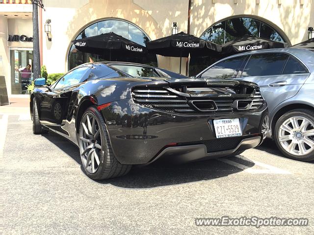 Mclaren MP4-12C spotted in Dallas, Texas