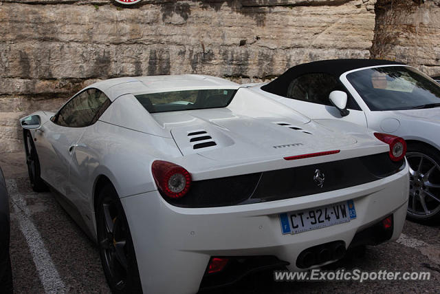 Ferrari 458 Italia spotted in Gordes, France