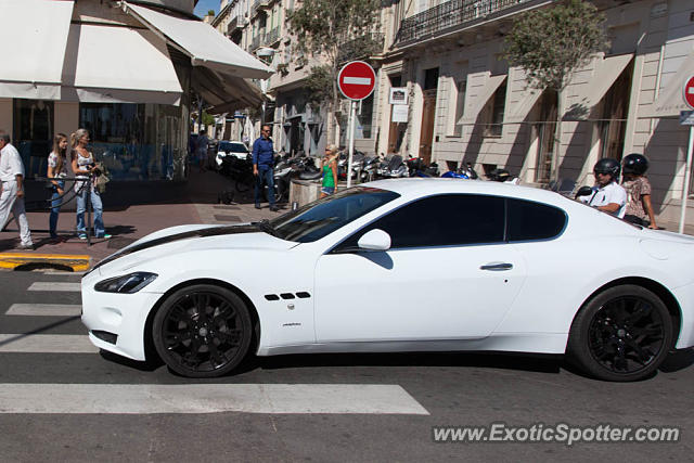 Maserati GranTurismo spotted in Cannes, France
