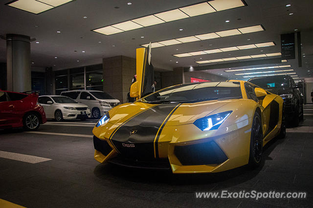 Lamborghini Aventador spotted in Kuala Lumpur, Malaysia