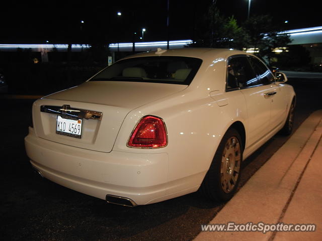 Rolls Royce Ghost spotted in Schaumburg, Illinois