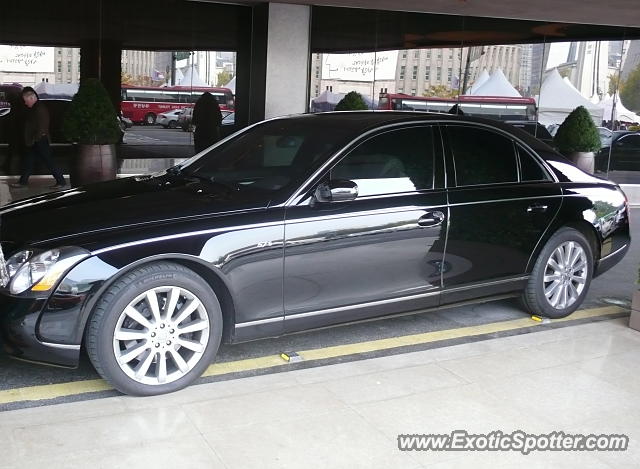 Mercedes Maybach spotted in Seoul, South Korea