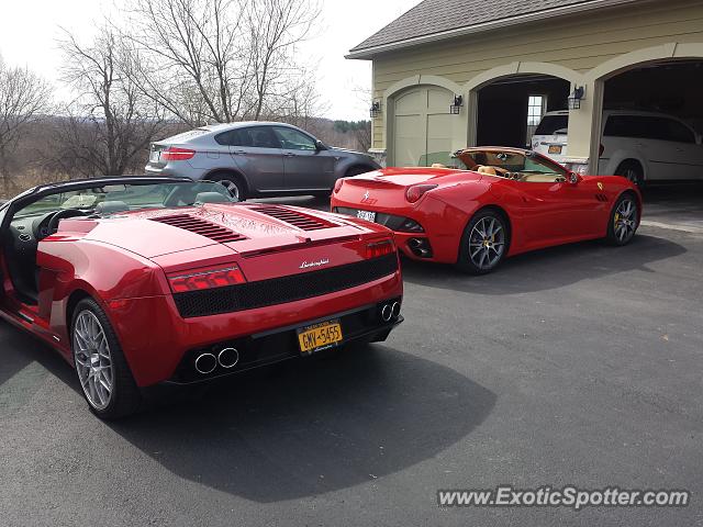 Ferrari California spotted in Rochester, New York