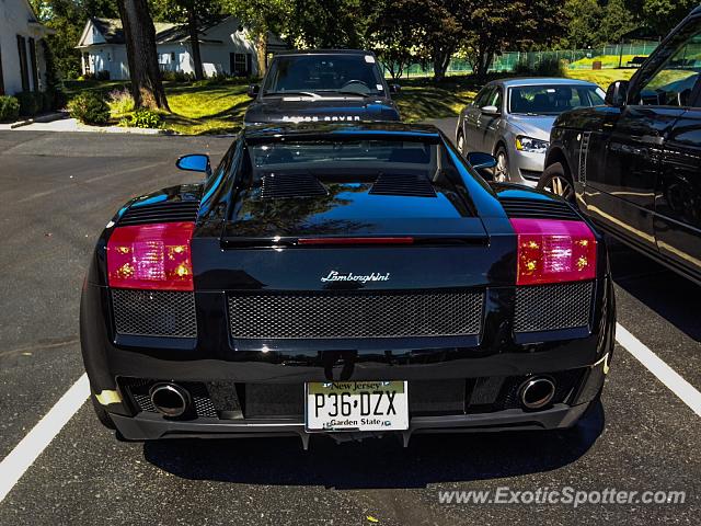 Lamborghini Gallardo spotted in Bernardsville, New Jersey