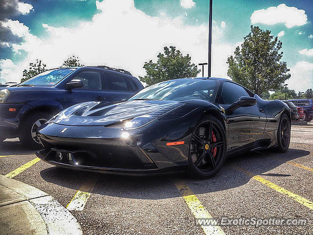Ferrari 458 Italia spotted in Cincinnati, Ohio
