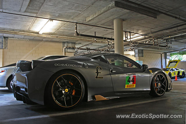 Ferrari 458 Italia spotted in Monterey, California