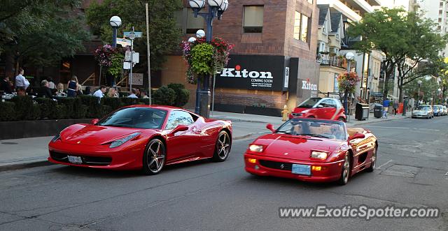 Ferrari 458 Italia spotted in Toronto, Canada