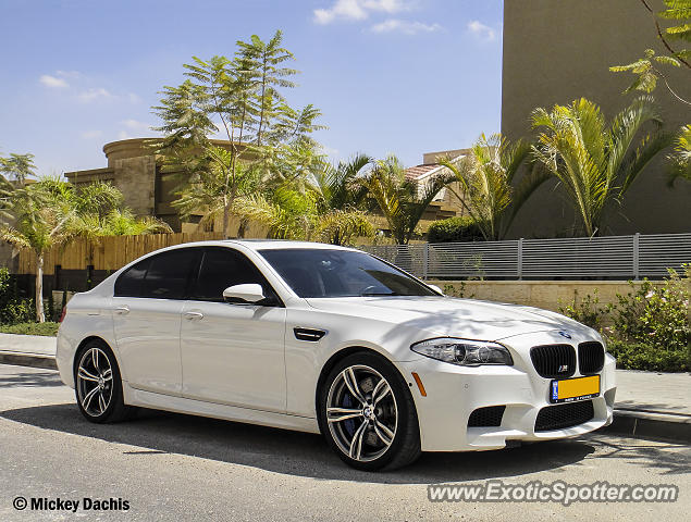 BMW M5 spotted in Be'er Sheva, Israel