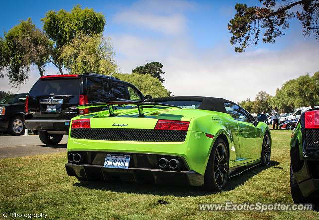 Lamborghini Gallardo spotted in Carmel Valley, California