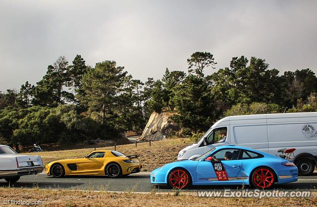 Mercedes SLS AMG spotted in Carmel Valley, California