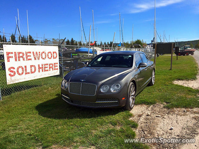 Bentley Flying Spur spotted in Ghost Lake, AB, Canada