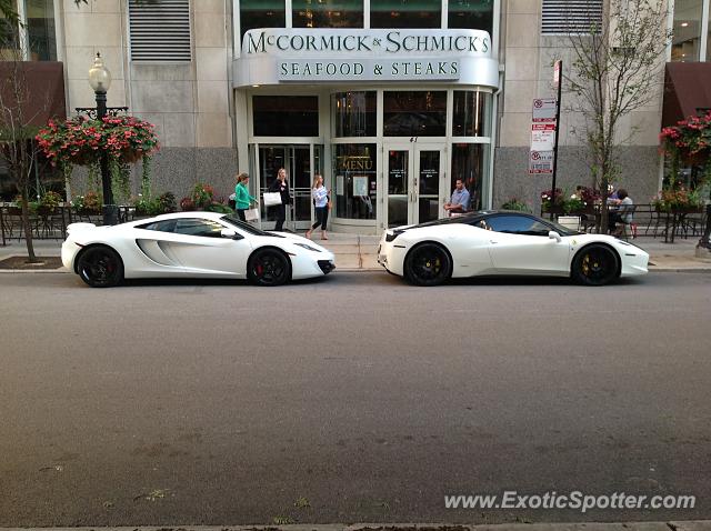 Ferrari 458 Italia spotted in Chicago, Illinois