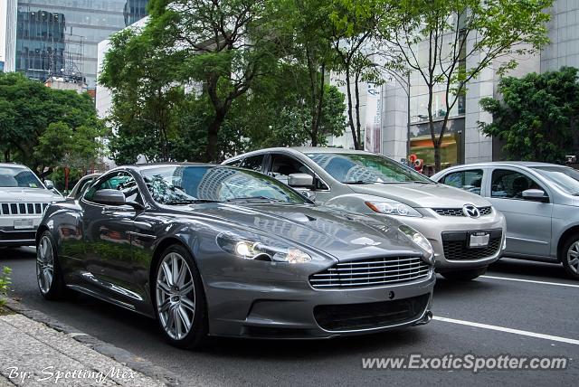 Aston Martin DBS spotted in Mexico city, Mexico
