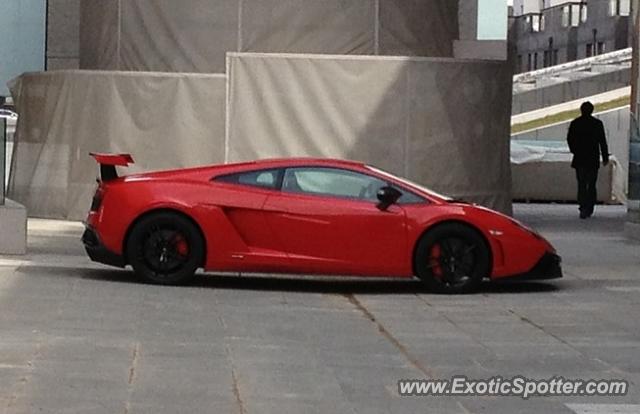 Lamborghini Gallardo spotted in Beijing, China