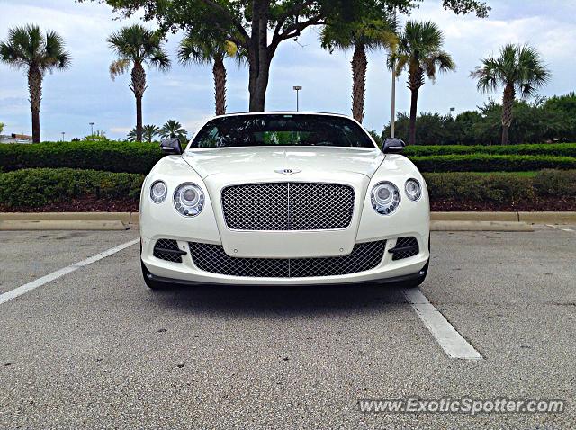 Bentley Continental spotted in Orlando, Florida