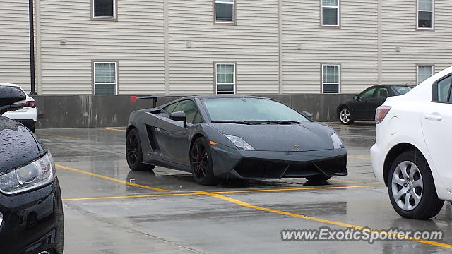 Lamborghini Gallardo spotted in East Lansing, Michigan