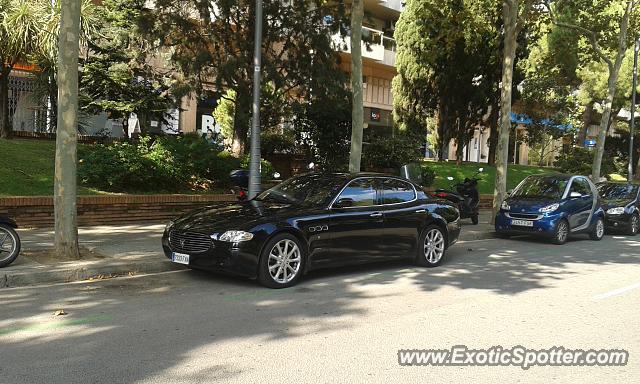 Maserati Quattroporte spotted in Barcelona, Spain