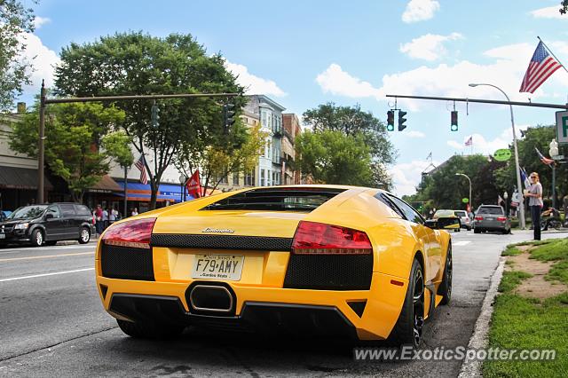 Lamborghini Murcielago spotted in Saratoga Springs, New York