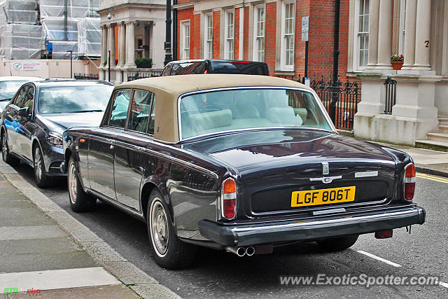 Rolls Royce Silver Shadow spotted in London, United Kingdom