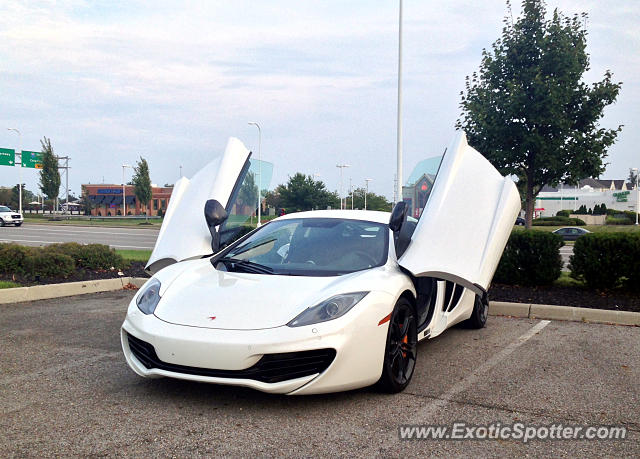 Mclaren MP4-12C spotted in Columbus, Ohio