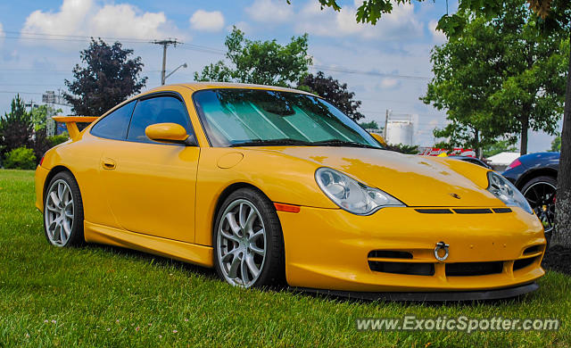 Porsche 911 GT3 spotted in Watins Glen, New York