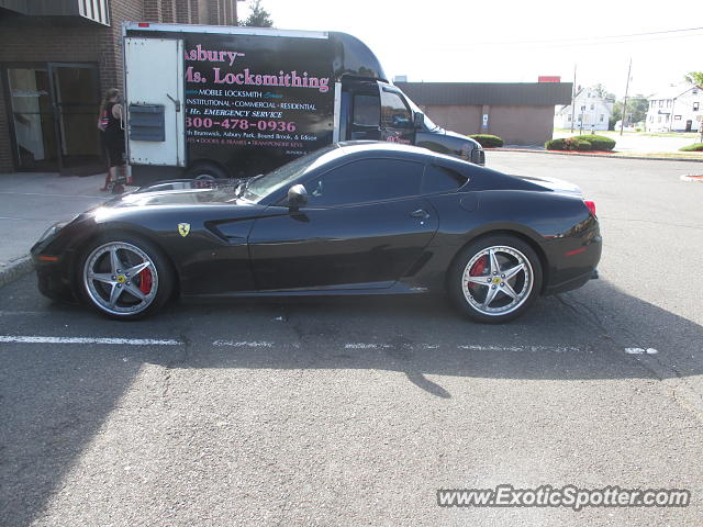 Ferrari 599GTB spotted in Edison, New Jersey