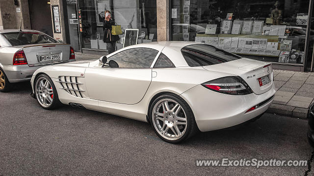 Mercedes SLR spotted in Munich, Germany