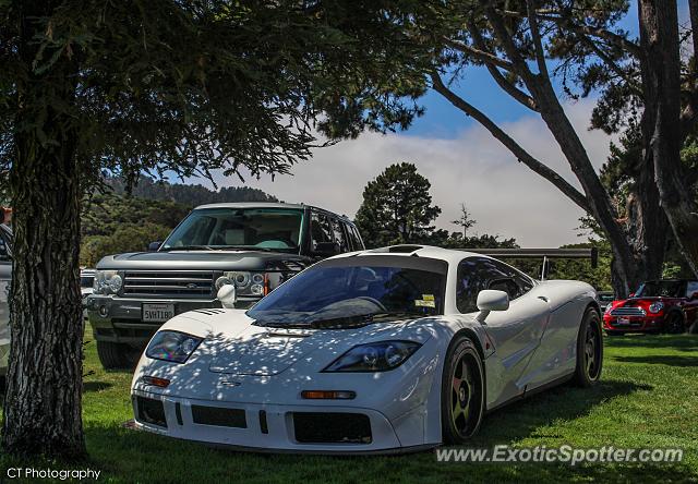 Mclaren F1 spotted in Carmel Valley, California