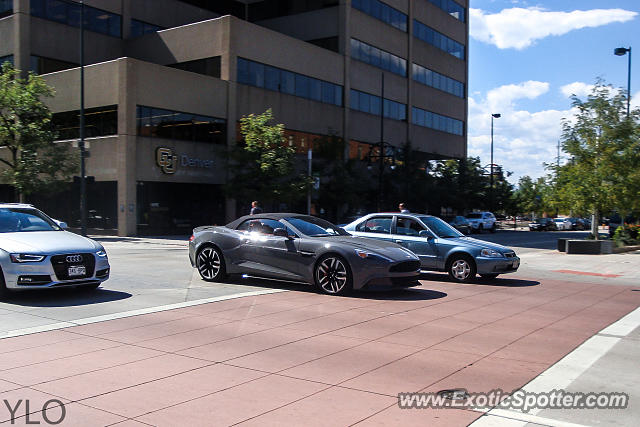 Aston Martin Vanquish spotted in Denver, Colorado