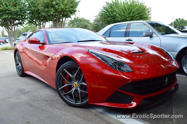 Ferrari F12 spotted in Dallas, Texas