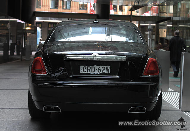 Rolls Royce Ghost spotted in Sydney, Australia