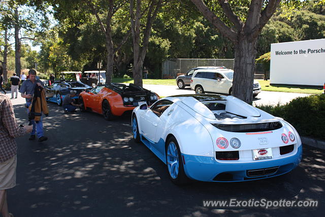 Bugatti Veyron spotted in Monterey, California