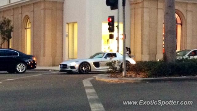 Mercedes SLS AMG spotted in Beverly Hills, California